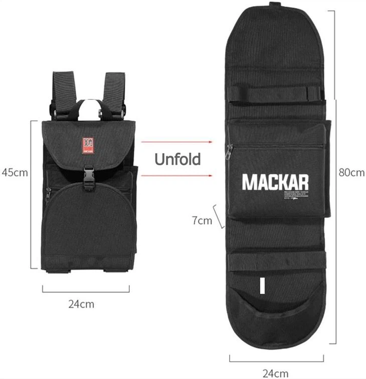 New Design Skateboard Backpack