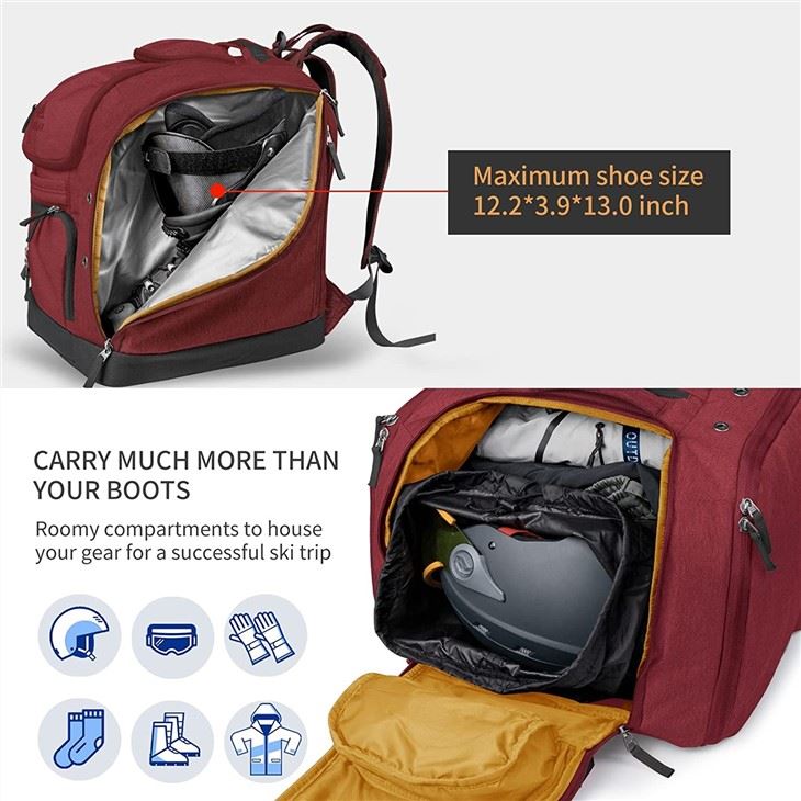 Ski & Snowboard Boots Backpack