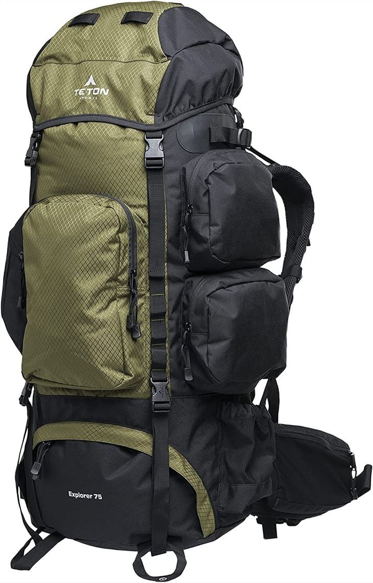 Sports Explorer Internal Frame Backpack; High-Performance Backpack For Backpacking, Hiking, Camping
