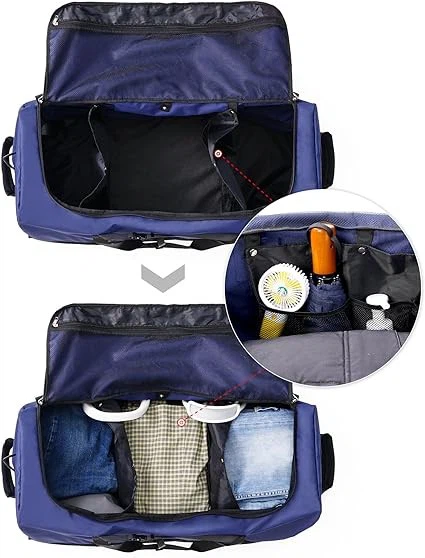 Duffle Bag With 2 Inline Wheels